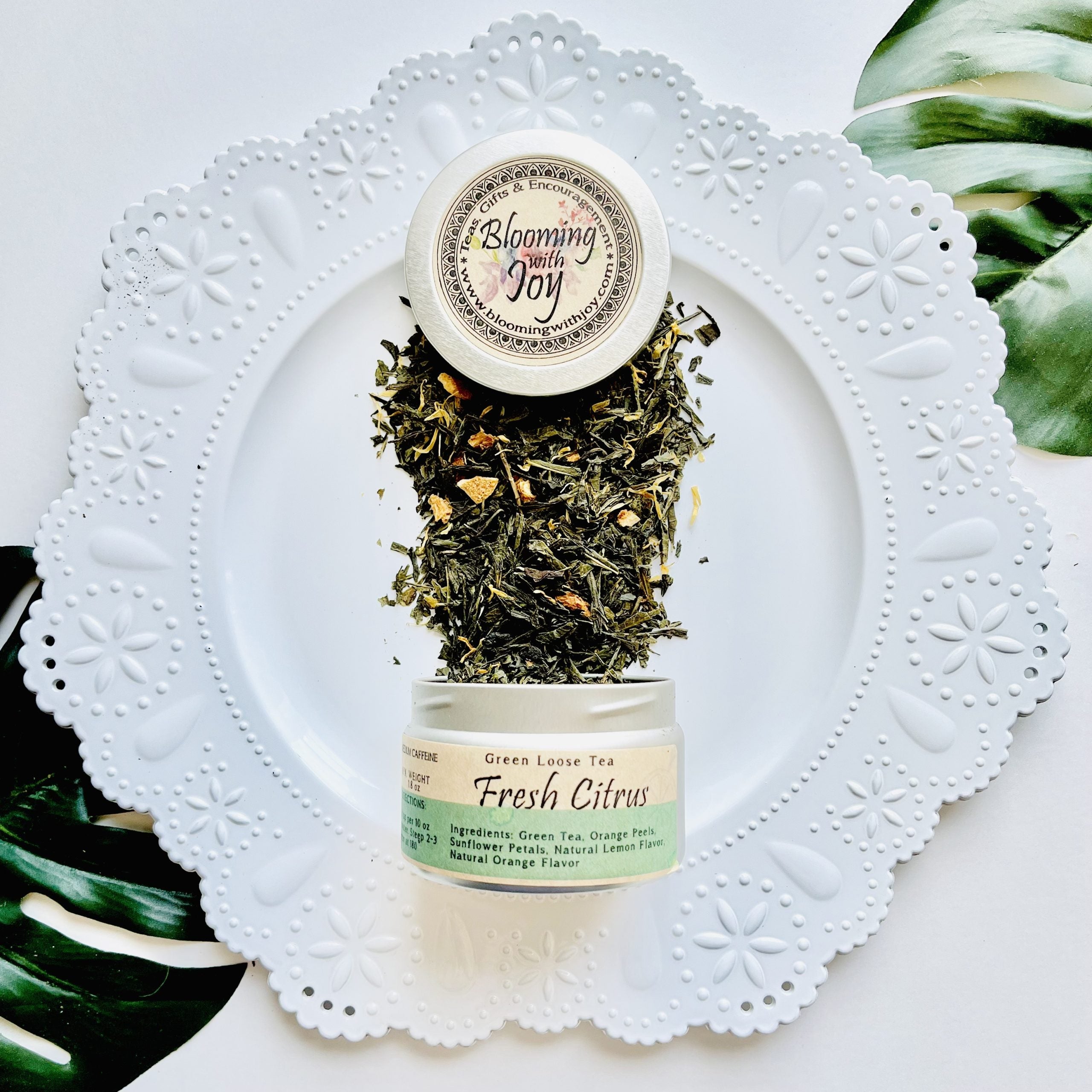 Embrace Refreshment: Discover Our Fresh Citrus Green Tea – Blooming ...