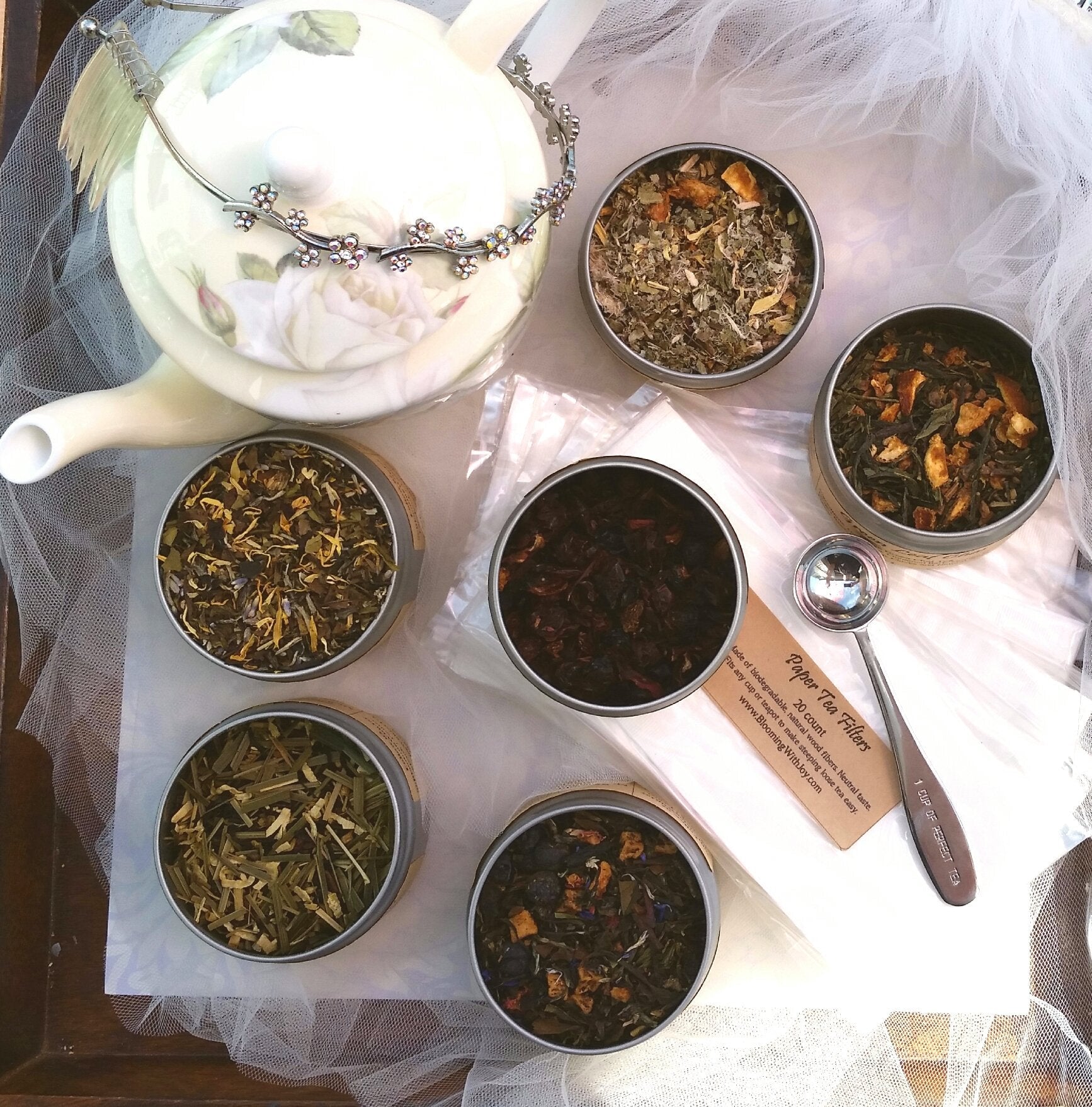All Tea Blends - Blooming With Joy Tea Co.