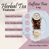 Melon Crush Cold Brew Iced Tea | Watermelon Herbal Blend - Blooming With Joy Tea Co.