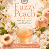 Fuzzy Peach White Tea 6 Two Quart Sized Pouches