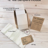 Blooming With Joy 12 Tea Single Sampler