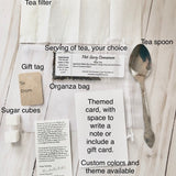 Blooming With Joy Tea Party Favors