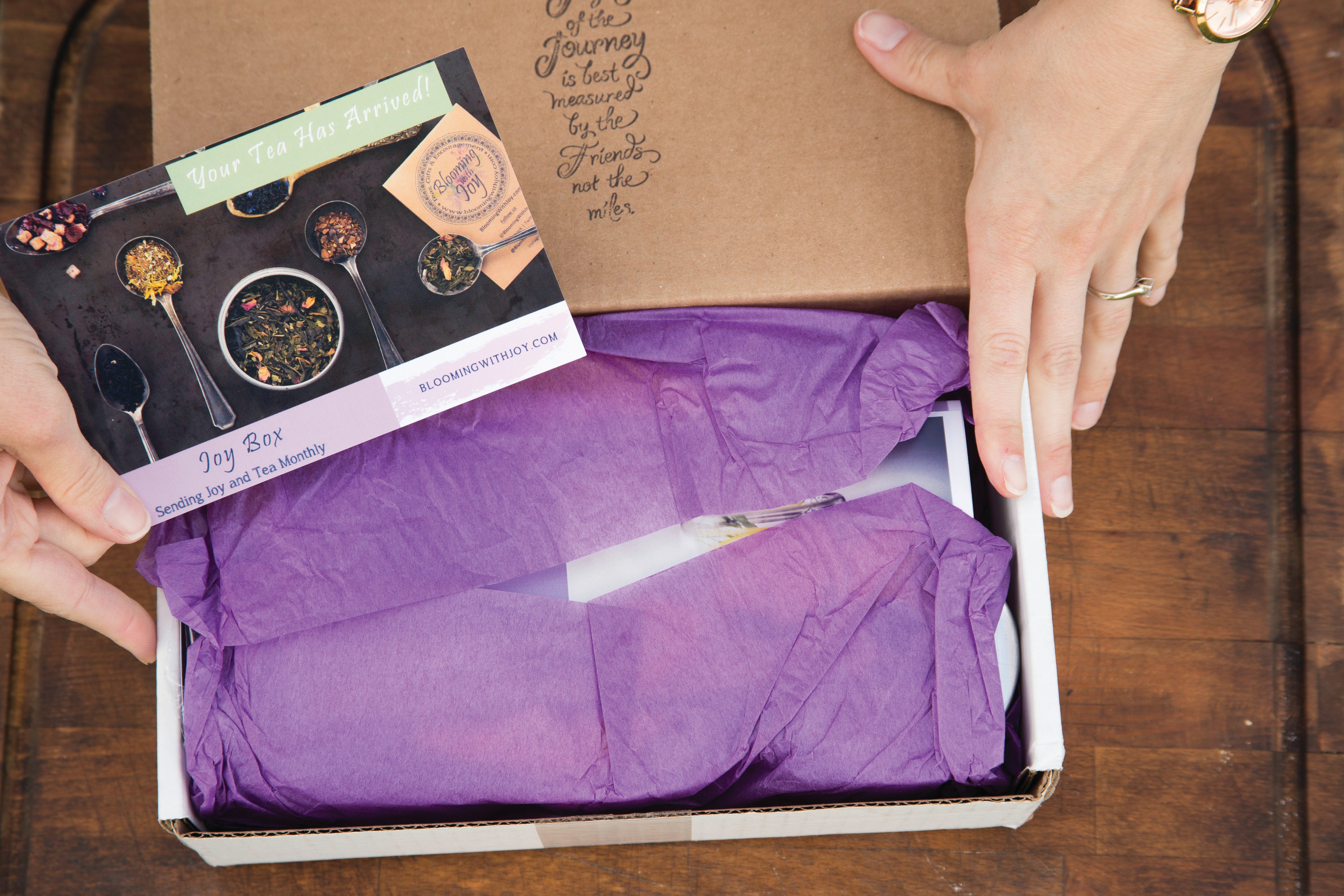 Jason Winters Tea 陶器収納ボックス Tea Lover Boxed Gift Sets – Blooming With Joy Tea Co.