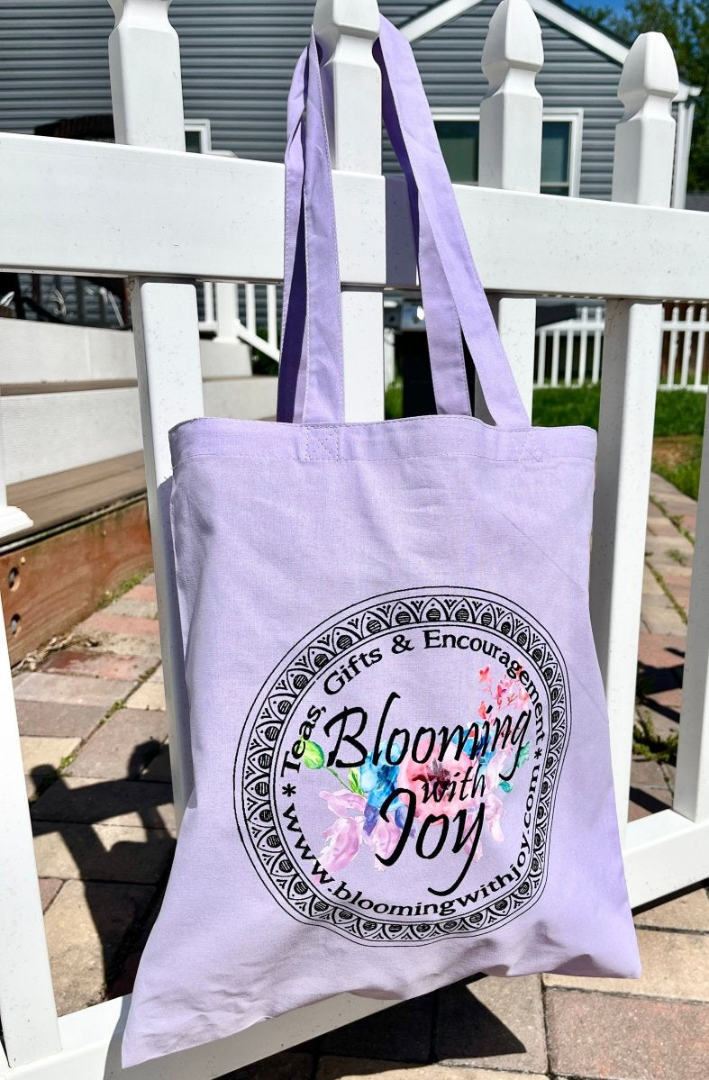 Blooming With Joy Tea Tote - Blooming With Joy Tea Co.