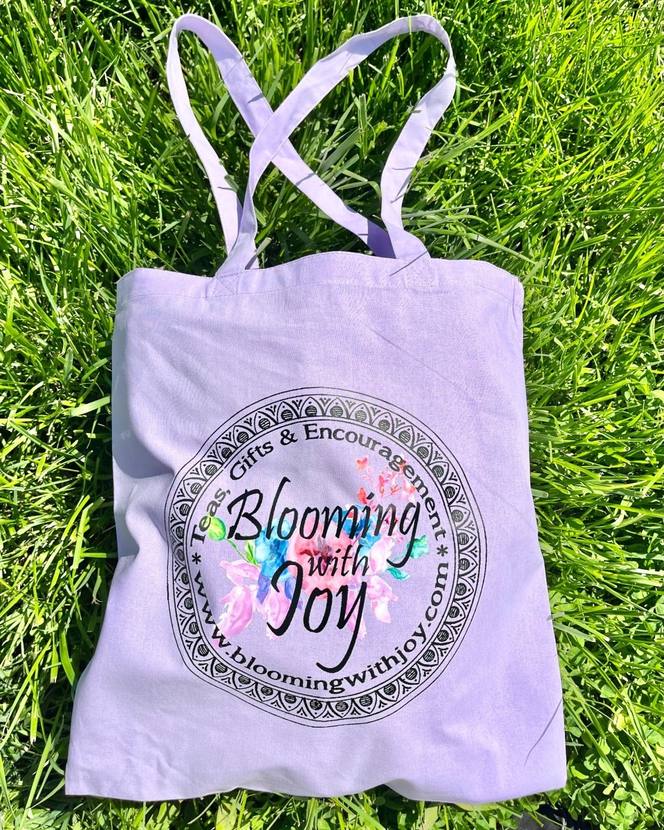 Blooming With Joy Tea Tote - Blooming With Joy Tea Co.