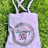 Blooming With Joy Tea Tote - Blooming With Joy Tea Co.