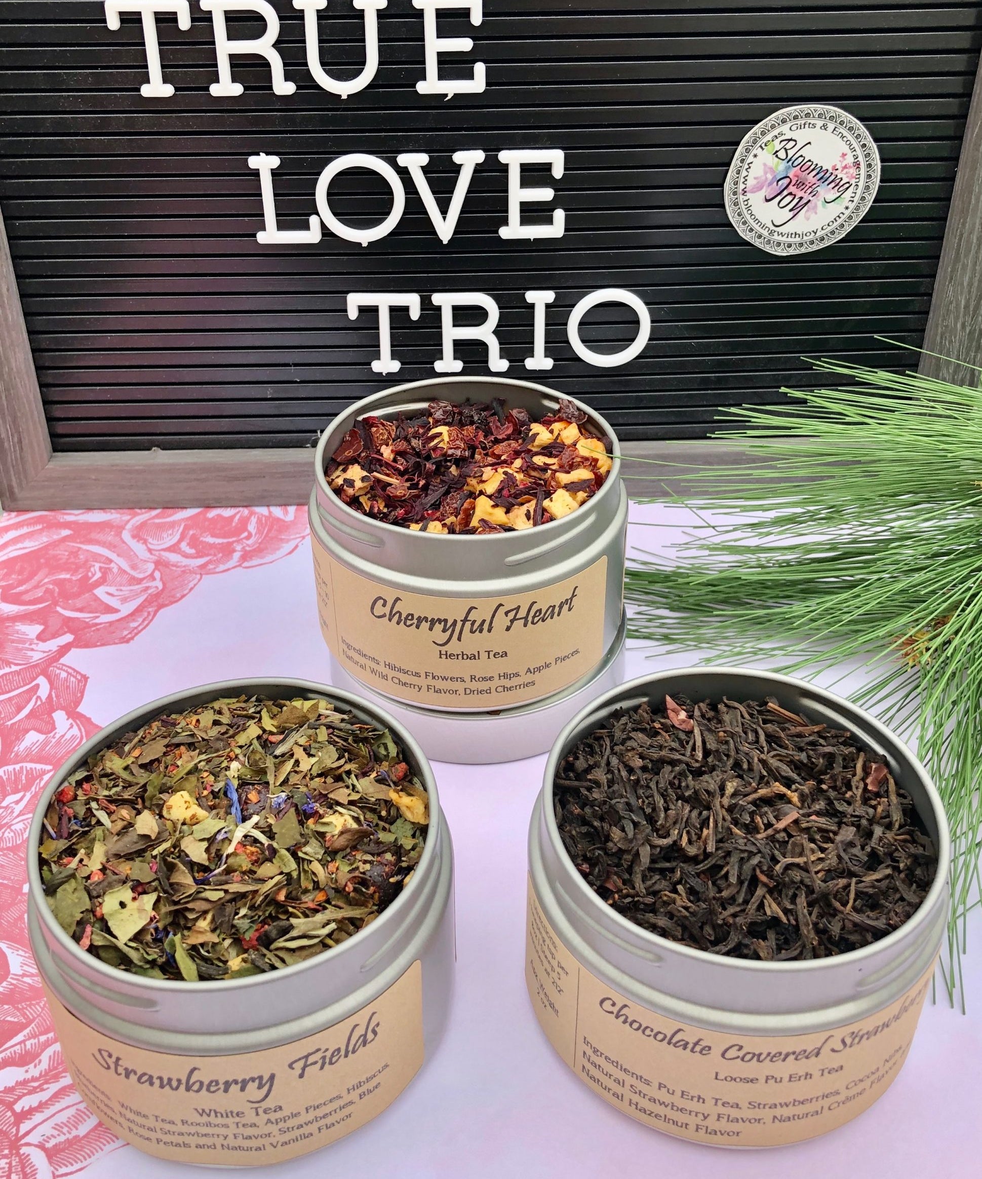 true love trio loose tea blend