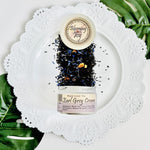 Discover the indulgent flavor of Earl Grey Cream Black Loose Tea, a luxurious blend featuring Sri Lankan black tea infused with bergamot, orange peels, and a hint of vanilla cream. With its high caffeine content and smooth, creamy finish