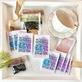 Be Strong and Courageous Scripture Tea Gift | 12 Single Serving Teas