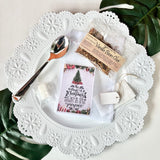 The Magic of Christmas is in His Presence Tea Favor Gift