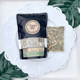 Sweet Mint Green Tea 6 Two Quart Sized Pouches - Blooming With Joy Tea Co.