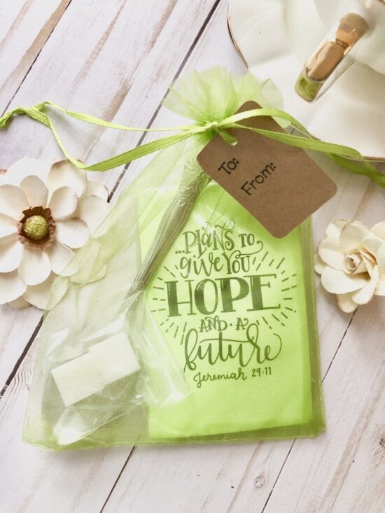 Scripture Gives me a hope and a future small gift