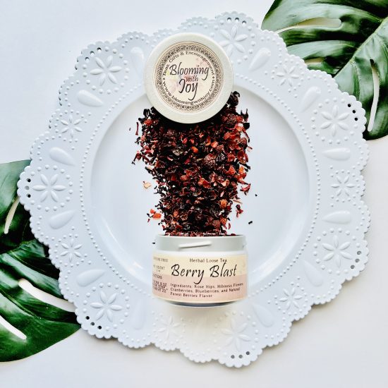 Discover the delightful blend of natural fruits and spices in our Berry Blast Herbal Tea. Caffeine-free and bursting with flavor, indulge in this refreshing brew. Available in multiple sizes.